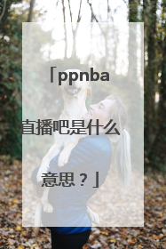 ppnba直播吧是什么意思？