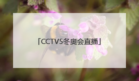 「CCTV5冬奥会直播」cctv5冬奥会直播观看